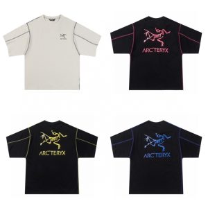ARC'TERYX＊プリントロゴグラフィック 24SS Tシャツ ユニセックス半袖Tシャツ