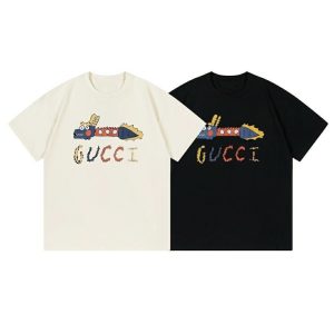 【Gucci 】(グッチ)半袖 男女兼用、ご好評に付き再入荷!半袖Tシャツ