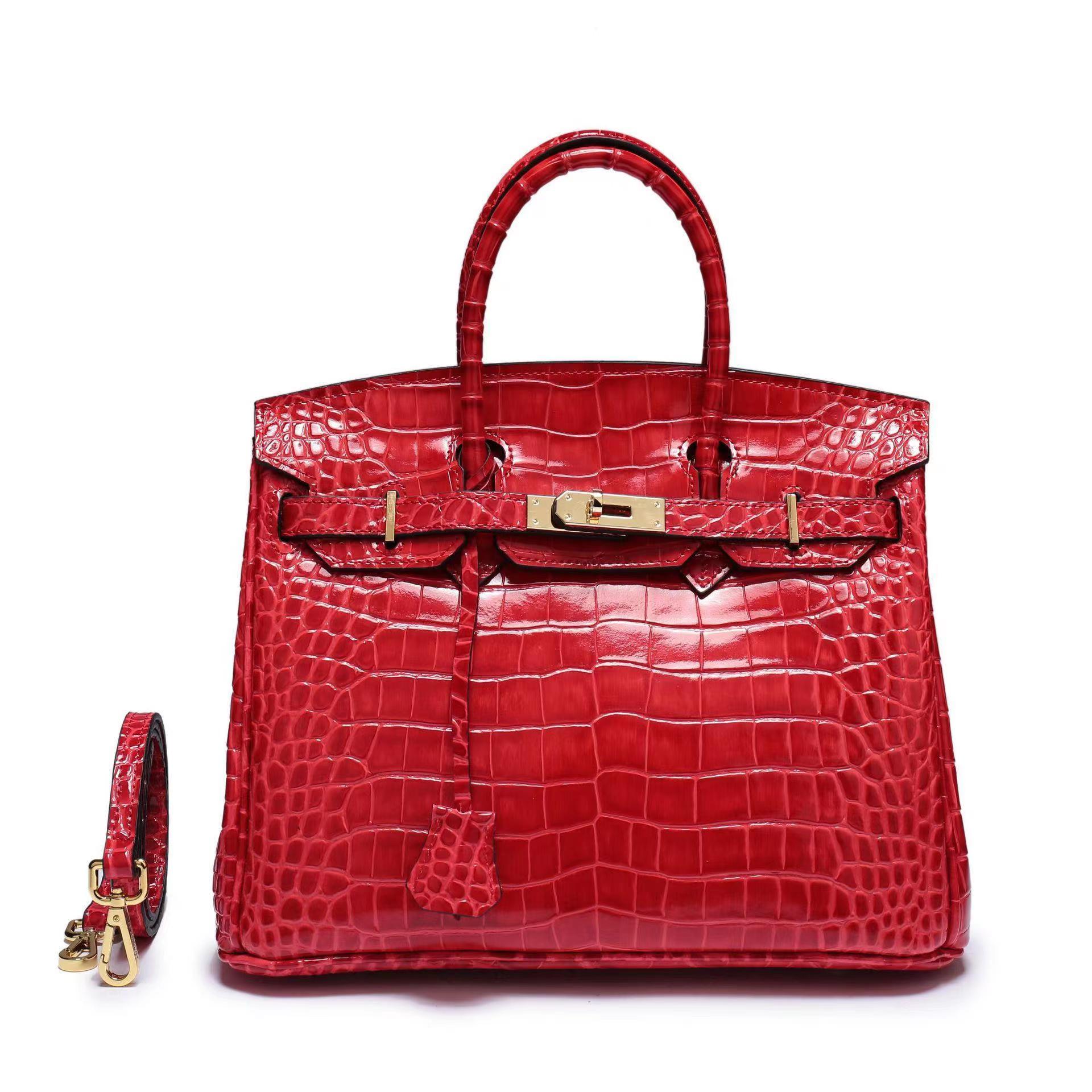 HERMES バーキン25 ポロサス クロコダイル ニロティカス 黒G金具 - 画像 (9)