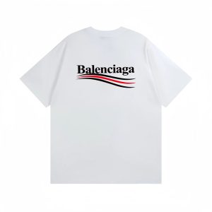 【BALENCIAGA】（バレンシアガ ）プリント半袖Tシャツ 男女兼用半袖Tシャツ