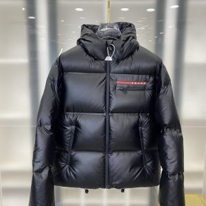 PRADAプラダ 冬のダウンジャケット 旬の新作 90%ホワイトダックダウンユニセックスMONCLER