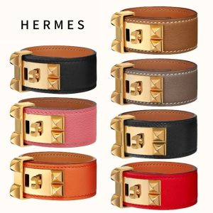 HERMES直営店★コリエドシアン 24 レザーブレスレット 選べる7色