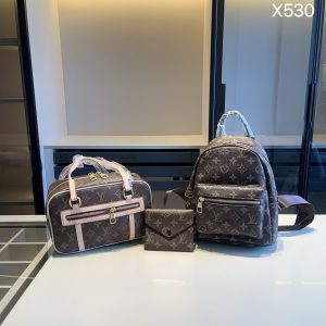 【ルイ・ヴィトン】3点セット☆クラシックバックパックセット|可愛くて実用的な大容量デザイン♪