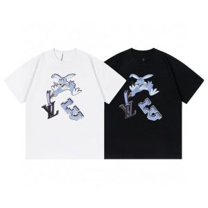 【Louis Vuitton】(ルイヴィトン)半袖 男女兼用Tシャツ
