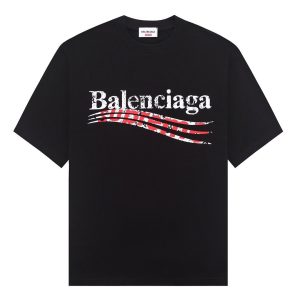 【BALENCIAGA】(バレンシアガ )半袖 男女兼用Tシャツ