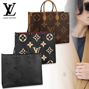 【Louis Vuitton】ルイヴィトン オンザゴー GM A4収納可 41 x 34 x 19 cm