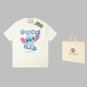 【CUCCI 公式旗艦店】グッチ Tシャツ 男女兼用、ご好評に付き再入荷!半袖Tシャツ