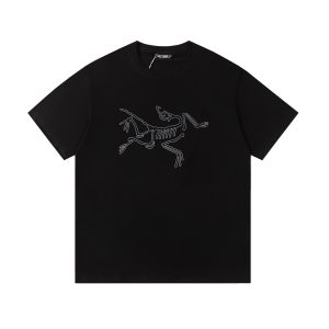 ARC'TERYX＊プリントロゴグラフィック 24SS Tシャツ ユニセックス半袖Tシャツ