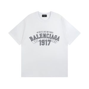 【BALENCIAGA】(バレンシアガ )半袖 男女兼用半袖Tシャツ