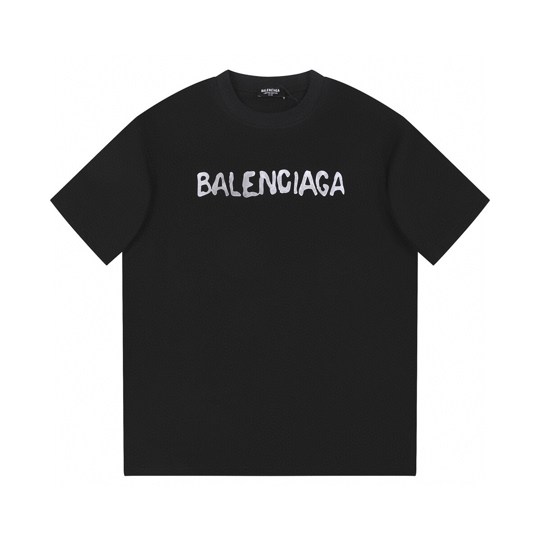 【BALENCIAGA】(バレンシアガ )半袖 男女兼用半袖Tシャツ