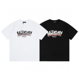 【BALENCIAGA】(バレンシアガ )半袖 男女兼用半袖Tシャツ