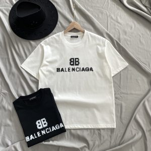 【BALENCIAGA】(バレンシアガ )半袖 男女兼用半袖Tシャツ