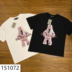 【BALENCIAGA】(バレンシアガ )半袖 男女兼用半袖Tシャツ