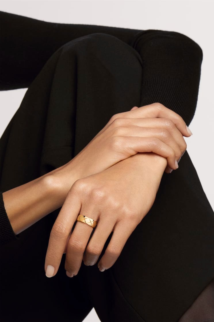 上品☆CHANEL ココ クラッシュ コレクションリングミディアム18K - 画像 (5)
