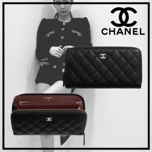 人気CHANELシャネル クラシック ロング ジップ ウォレットAP0242財布