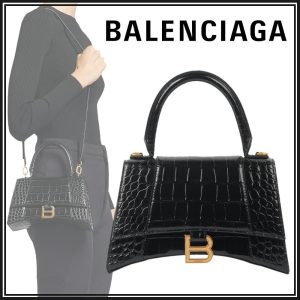 BALENCIAGA【バレンシアガ】限定！Must Buy!★B ロゴ★アワーグラス スモール バッグ