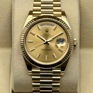 2020 ロレックス デイデイト 40mm 228238 プレジデンシャル シャンパンダイヤルRolex