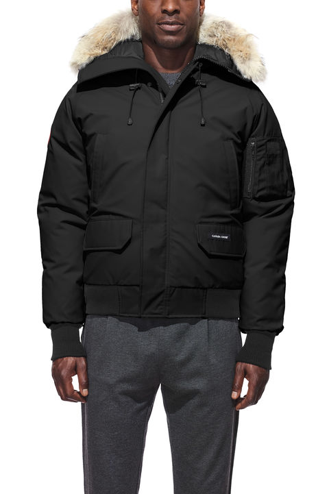 カナダグース メンズ パーカー&フュージョン チリワック Canada Goose Men's Fusion Chilliwack Parka Black - 画像 (2)