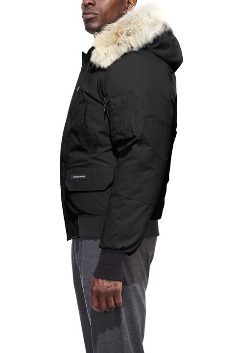 カナダグース メンズ パーカー&フュージョン チリワック Canada Goose Men's Fusion Chilliwack Parka Black - 画像 (3)