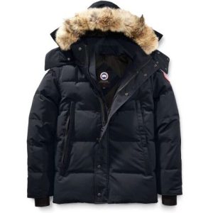 カナダグース メンズ パーカー＆ウィンダム Canada Goose Men's Wyndham Parka Navy