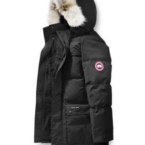 カナダグース メンズ パーカー＆エモリー Canada Goose Men's Emory Parka Black