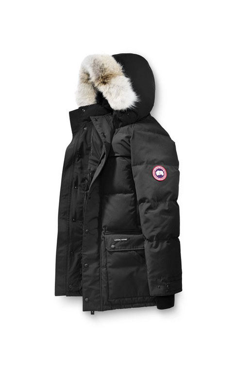 カナダグース メンズ パーカー&エモリー Canada Goose Men's Emory Parka Black