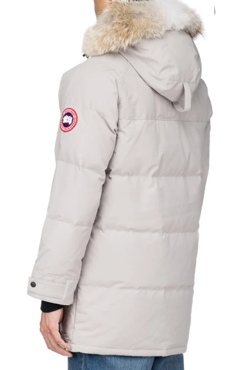カナダグース メンズ パーカー&エモリー Canada Goose Men's Emory Parka Limestone - 画像 (4)