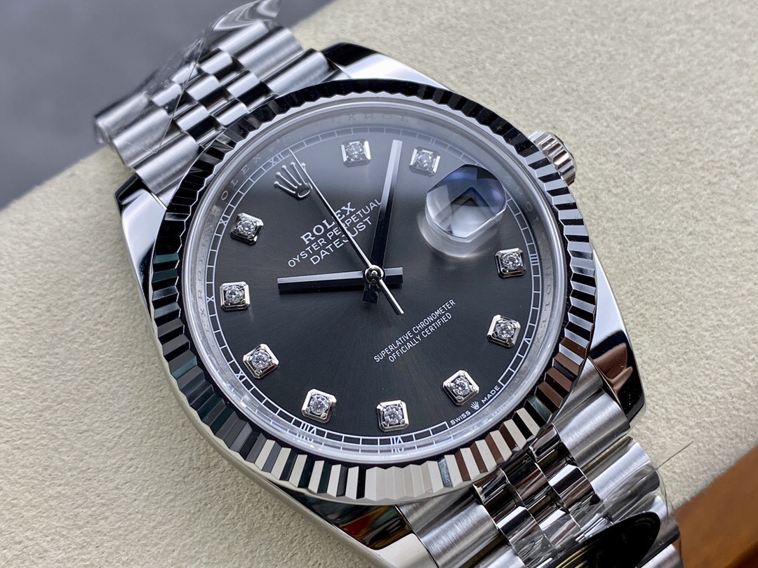 NEW 2025 ロレックス デイトジャスト 41mm ジュビリー GERY ダイヤダイヤル ロレックス - 画像 (7)