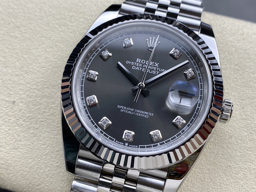 NEW 2025 ロレックス デイトジャスト 41mm ジュビリー GERY ダイヤダイヤル ロレックス - 画像 (8)