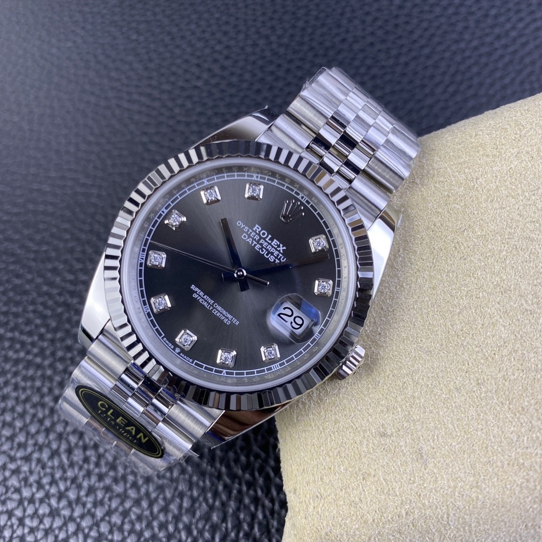 NEW 2025 ロレックス デイトジャスト 41mm ジュビリー GERY ダイヤダイヤル ロレックス - 画像 (4)
