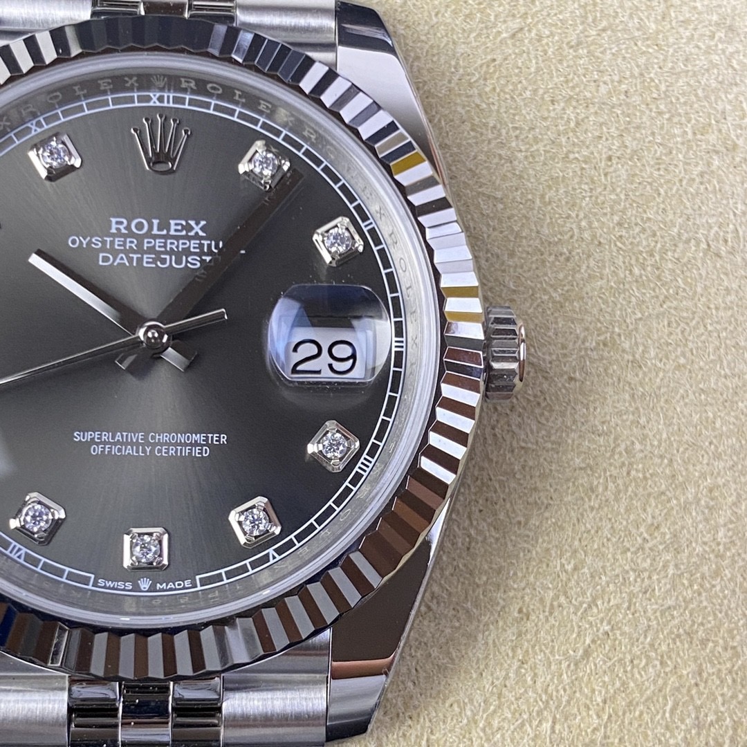 NEW 2025 ロレックス デイトジャスト 41mm ジュビリー GERY ダイヤダイヤル ロレックス - 画像 (3)