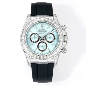 Rolex ロレックス 2025年新作 デイトナ 機械式腕時計 アイスブルー文字盤