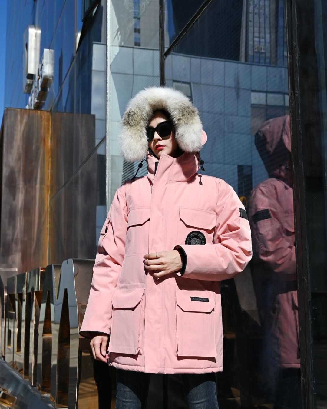 Canada Goose カナダグース 人気モデル08 ホワイトダックダウン ダウンジャケット ユニセックス - 画像 (2)