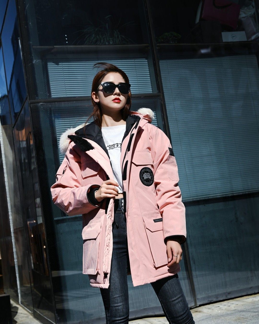 Canada Goose カナダグース 人気モデル08 ホワイトダックダウン ダウンジャケット ユニセックス - 画像 (3)