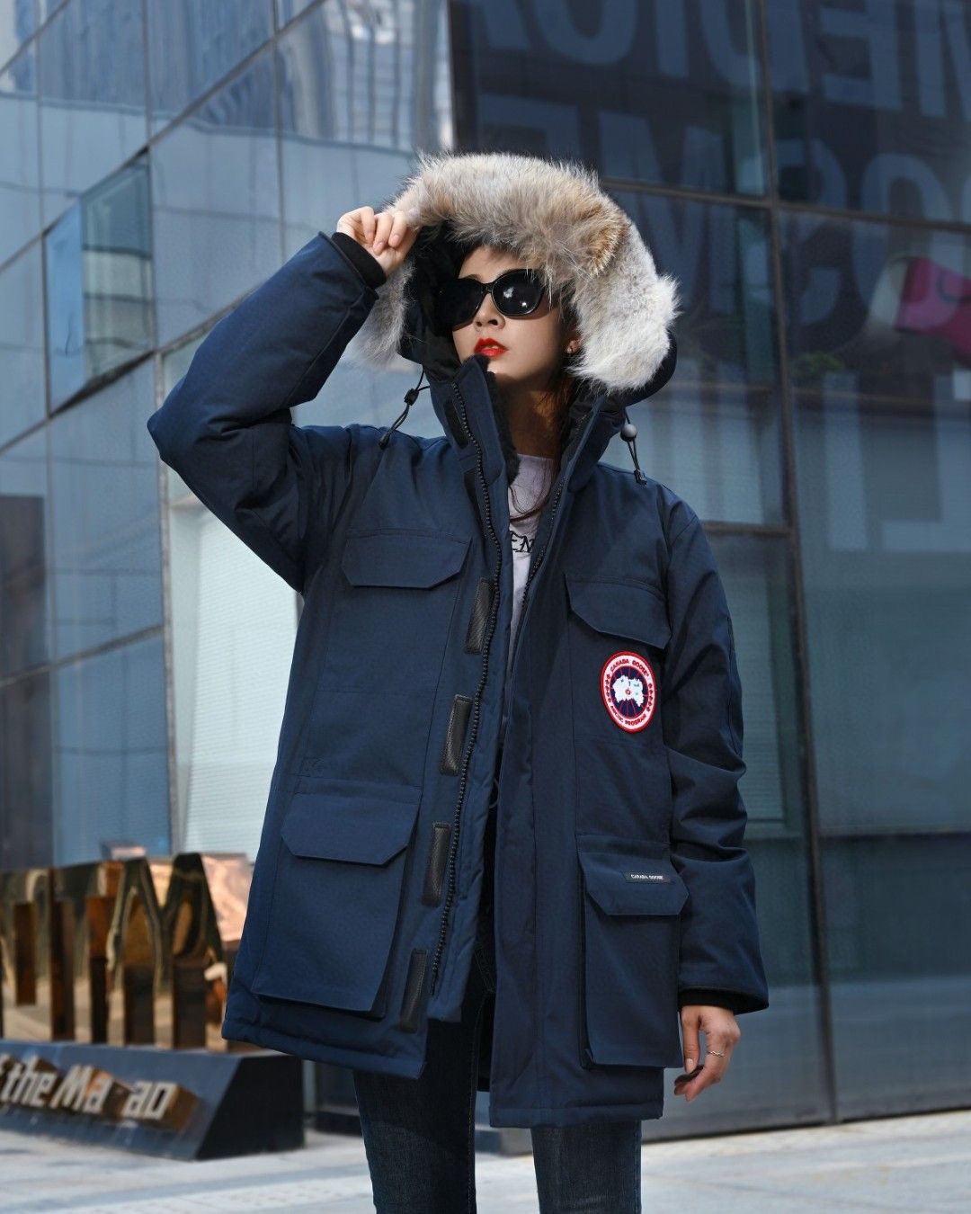 Canada Goose カナダグース 人気モデル08 ホワイトダックダウン ダウンジャケット ユニセックス - 画像 (2)