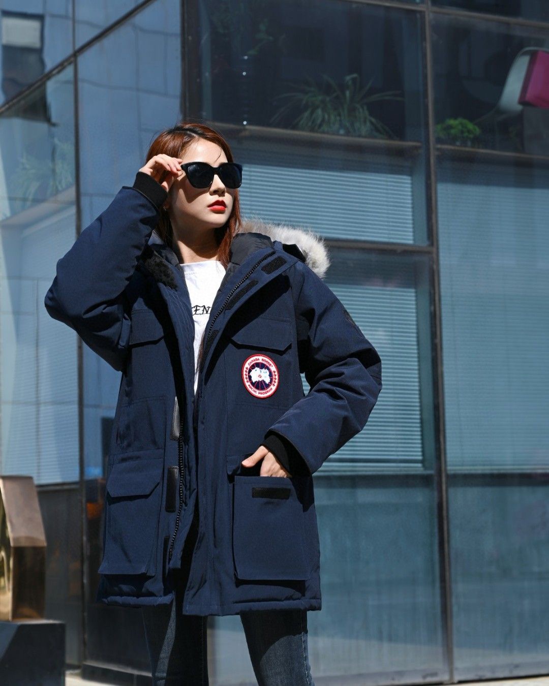 Canada Goose カナダグース 人気モデル08 ホワイトダックダウン ダウンジャケット ユニセックス - 画像 (3)
