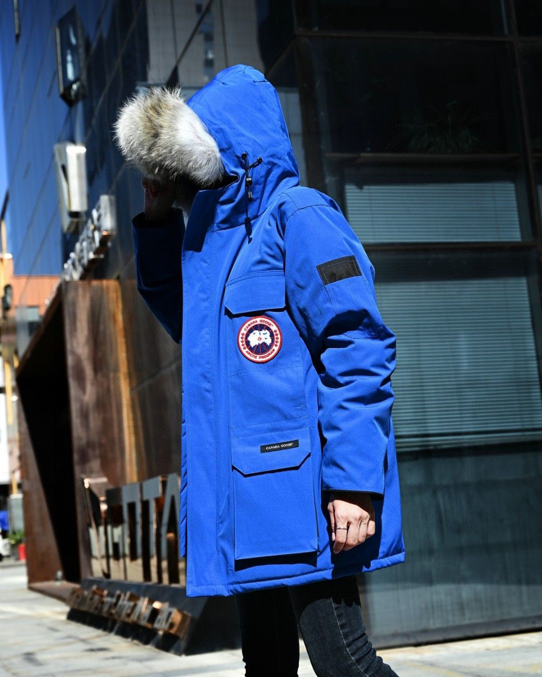 Canada Goose カナダグース 人気モデル08 ホワイトダックダウン ダウンジャケット ユニセックス - 画像 (4)