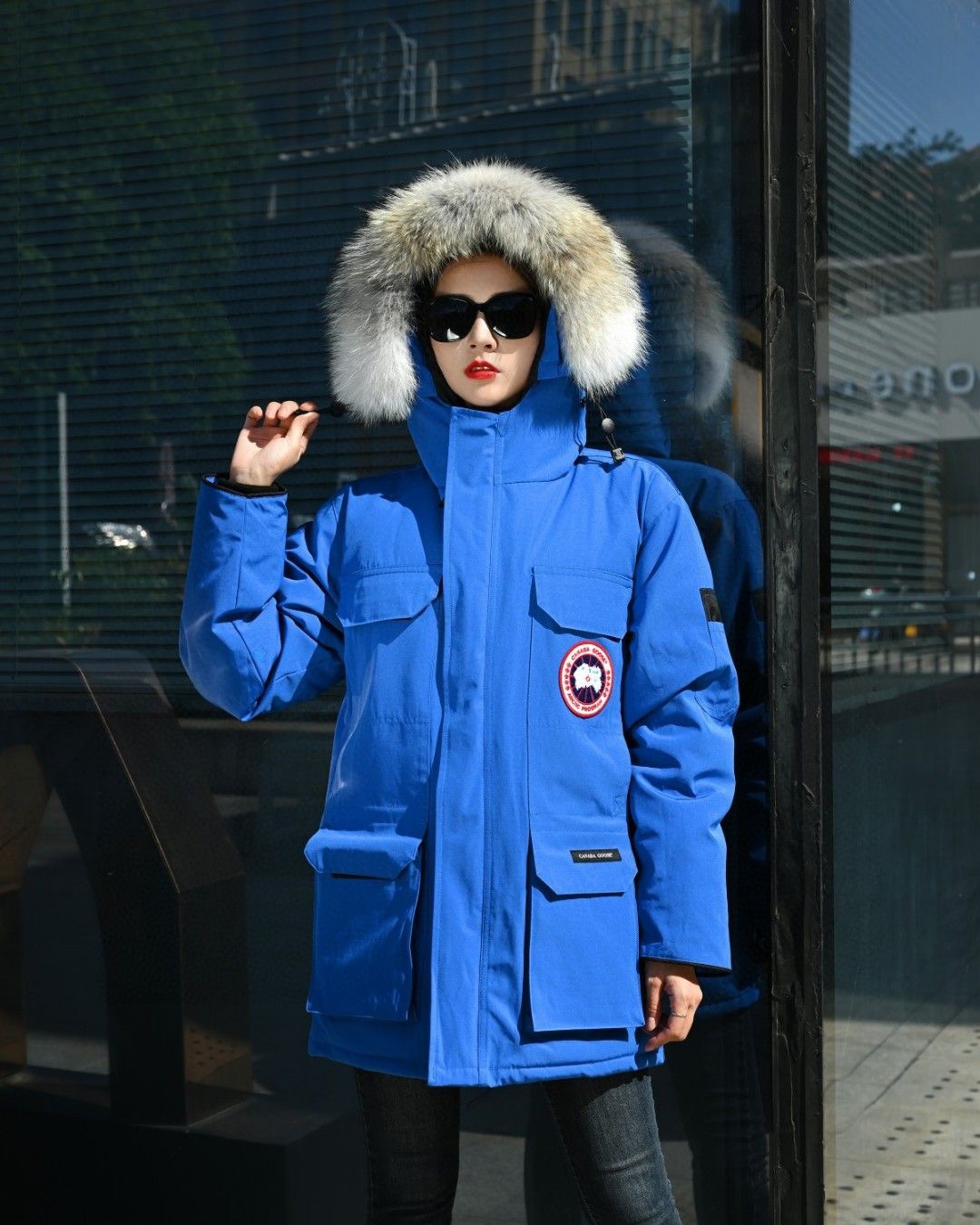 Canada Goose カナダグース 人気モデル08 ホワイトダックダウン ダウンジャケット ユニセックス - 画像 (2)