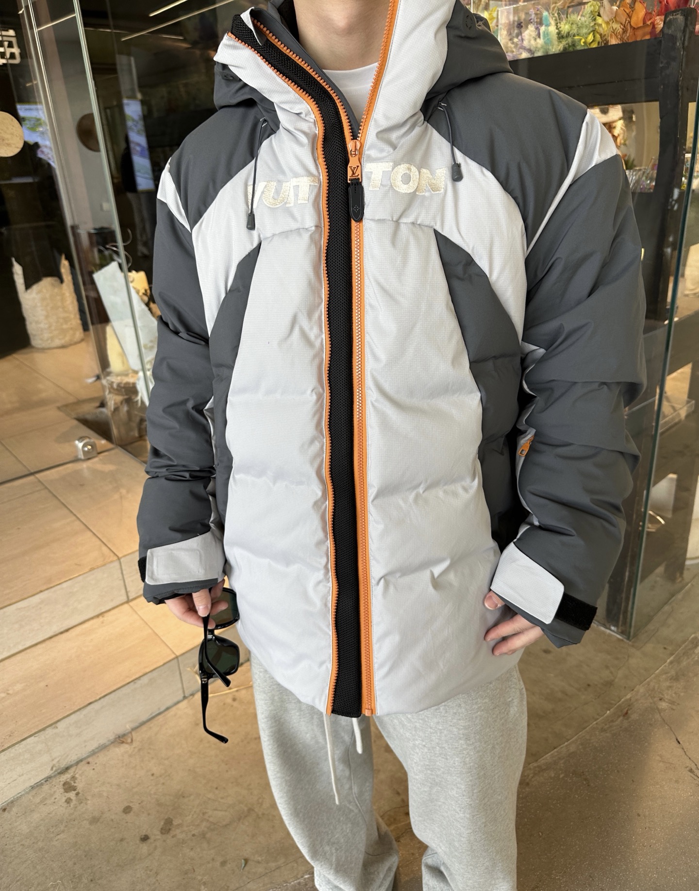 ルイ・ヴィトン スキージャケット ツートンカラー(グースダウン)スキーダウンジャケット 90グースダウン MONCLER - 画像 (3)
