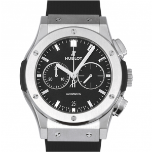 ウブロ HUBLOT クラシックフュージョン チタニウム クロノグラフ 541.NX.1171.RX