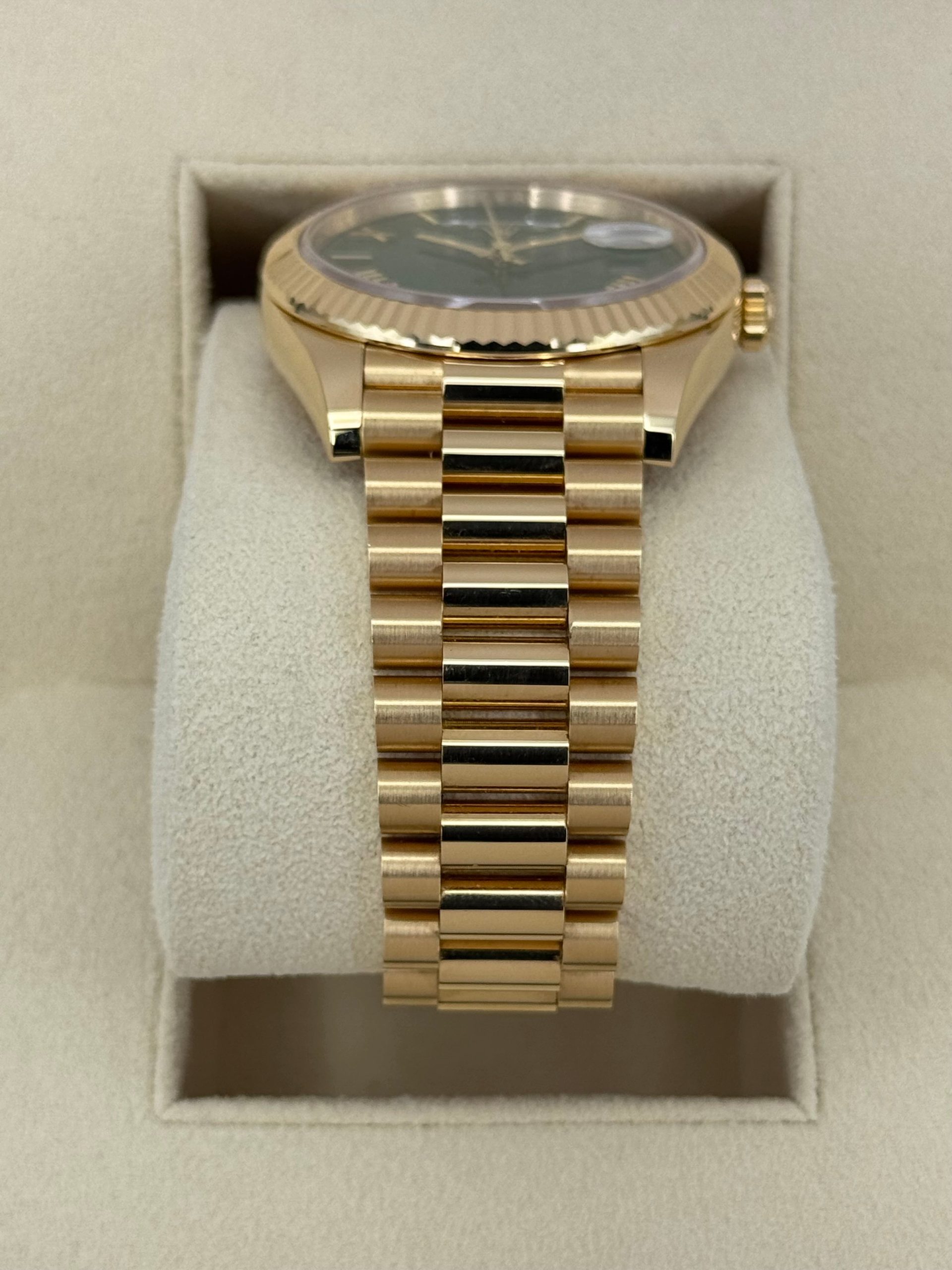 2023 ロレックス デイデイト 40mm 228238 プレジデンシャル グリーンダイヤルRolex - 画像 (5)