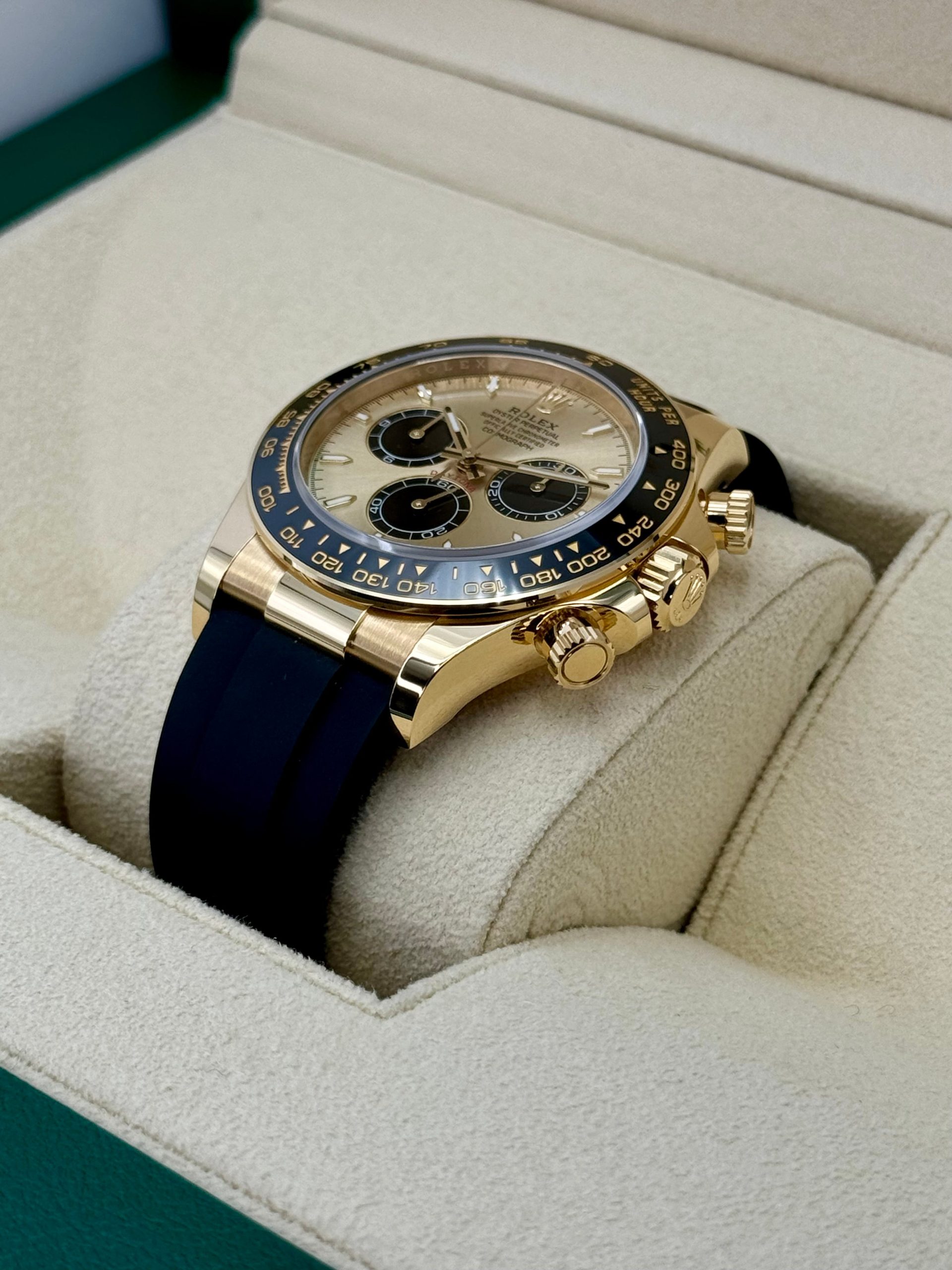 NEW 2024 ロレックス デイトナ 40mm 126518LN オイスターフレックス シャンパンダイヤルRolex - 画像 (6)