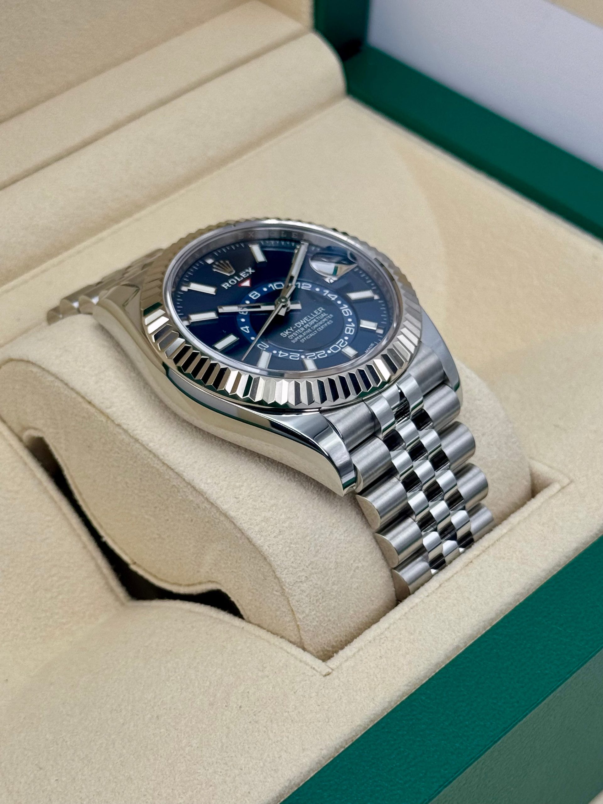 2022 スカイドゥエラー 42mm 326934 ステンレススティール ジュビリー ブルーダイヤルRolex - 画像 (7)