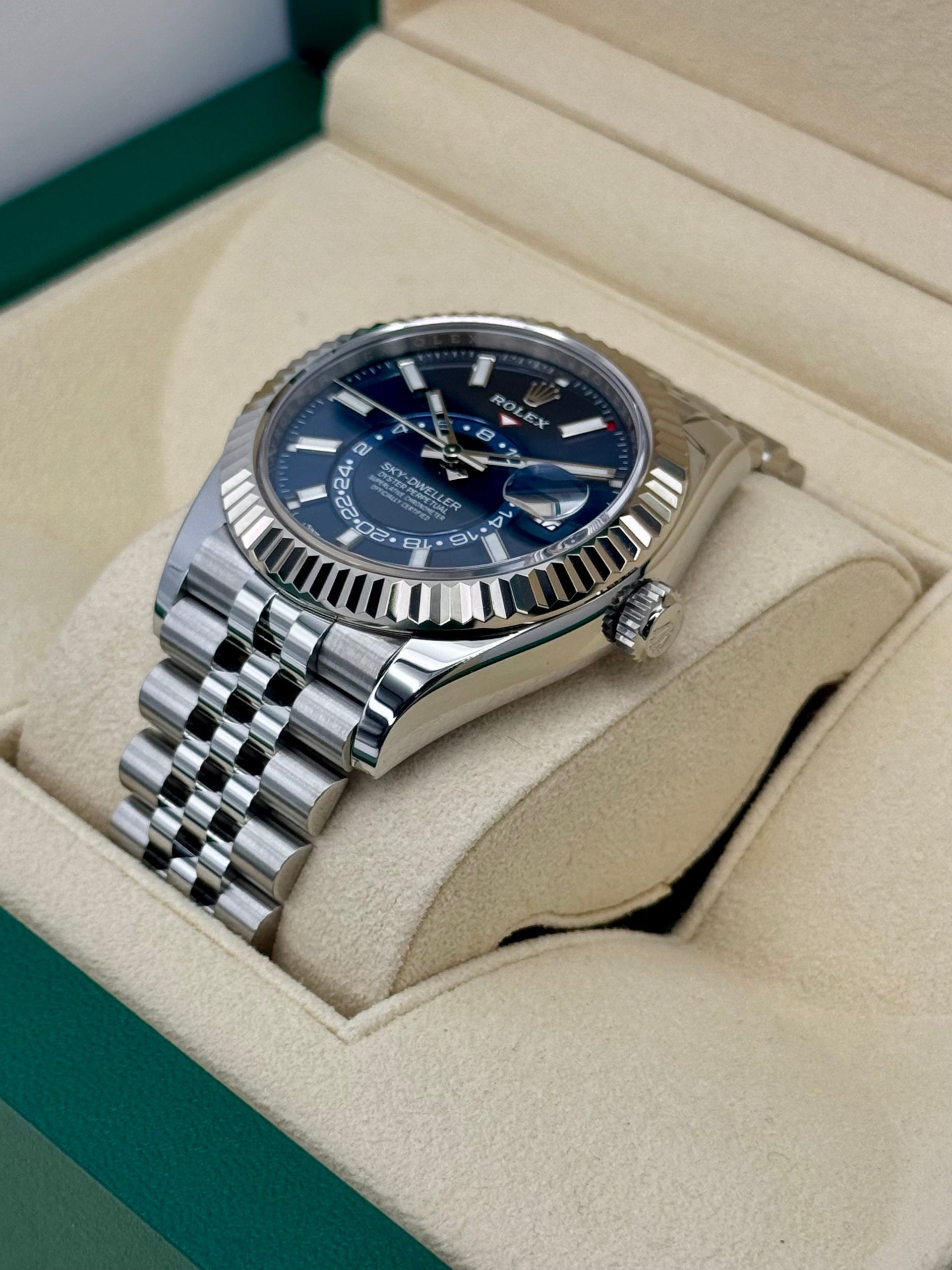 2022 スカイドゥエラー 42mm 326934 ステンレススティール ジュビリー ブルーダイヤルRolex - 画像 (6)