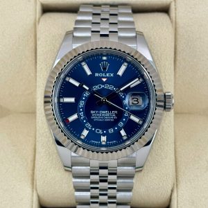 NEW 2024 ロレックス スカイドゥエラー 42mm 336934 ジュビリーブルーダイヤルRolex