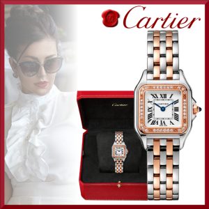 即納★ギフトに♪【Cartier】パンテール ドゥ ウォッチ